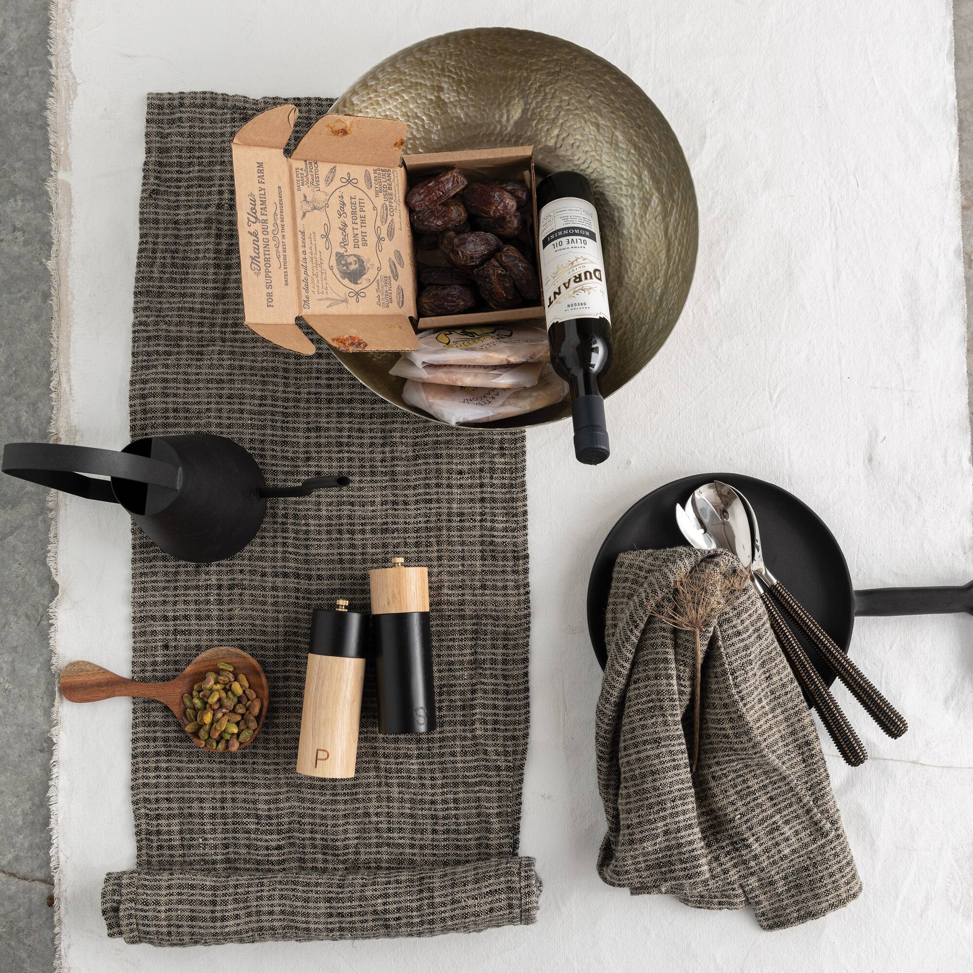 Hello Honey® Two-Tone Rubber Salt & Pepper Mills